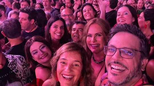 Famosos curtem show de Madonna em Copacabana