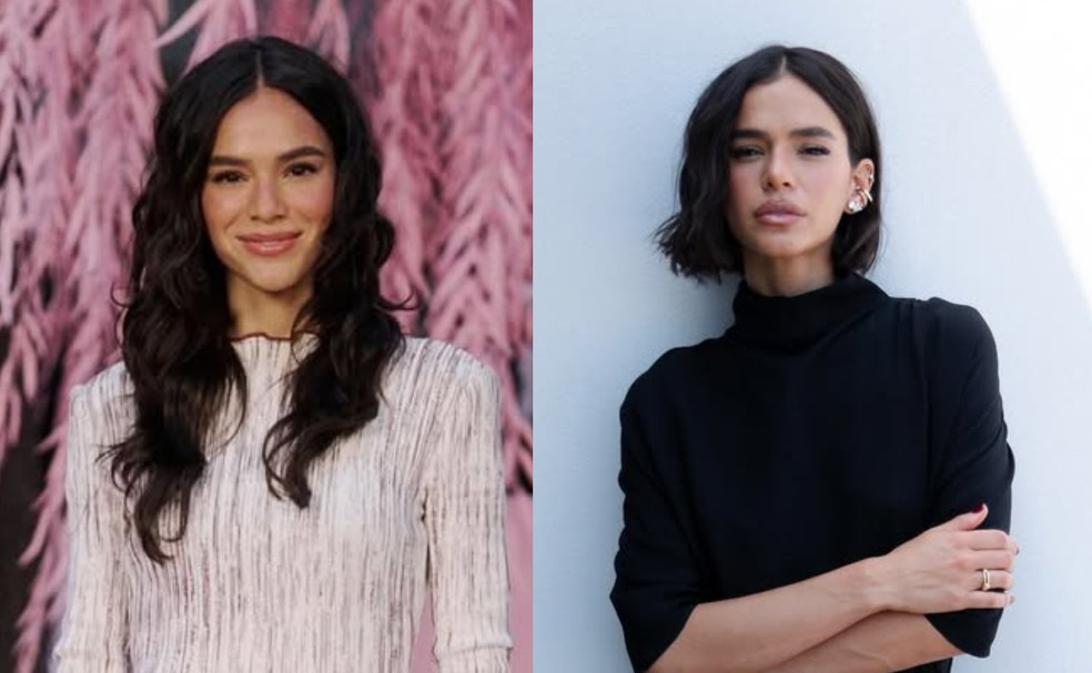 Bruna Marquezine muda o visual e adota fios curtos; veja antes e depois