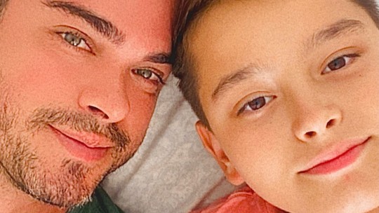 Sidney Sampaio relembra reação do filho a acidente: 'Pior sensação, mais que a dor'