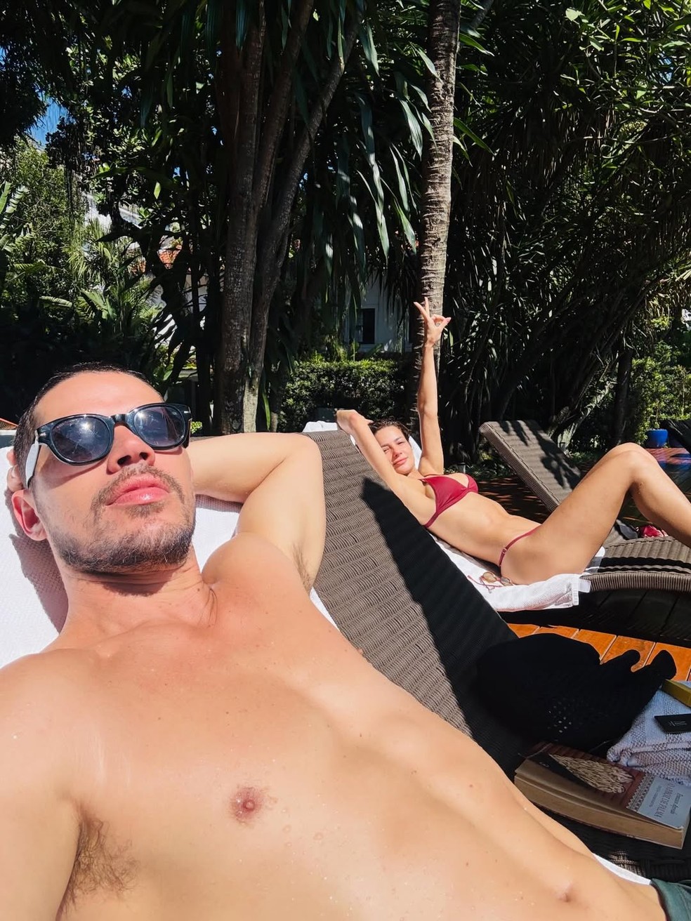 José Loreto abre álbum de fotos com Fernanda Marques — Foto: Repodução/Instagram