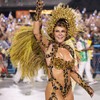 Paolla Oliveira no desfile da grande Rio - Daniel Pinheiro/Brazil News