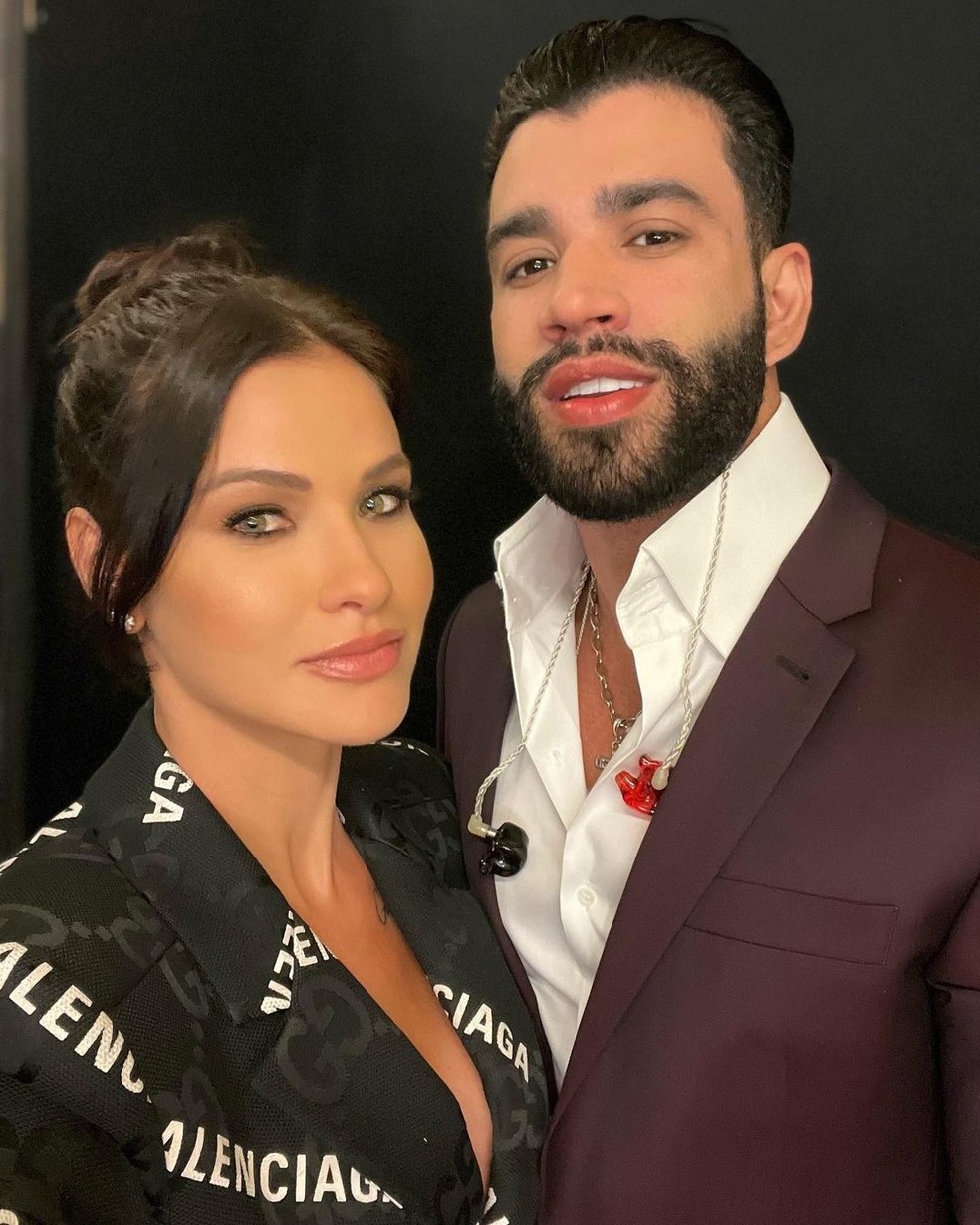Andressa Suita e Gusttavo Lima — Foto: Reprodução/Instagram