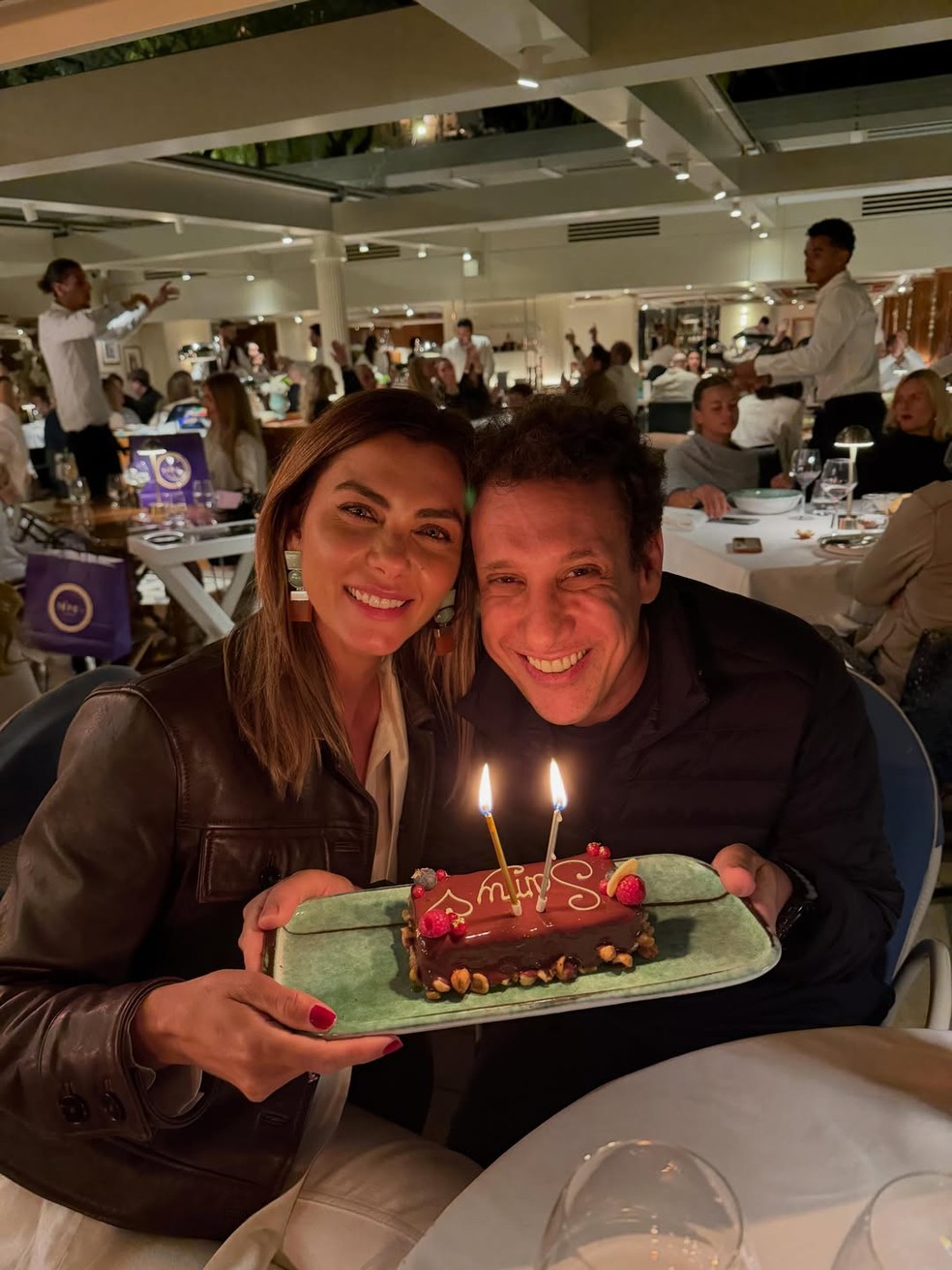 Filha de Datena, Letícia Datena se declara para o namorado, Samy Dana