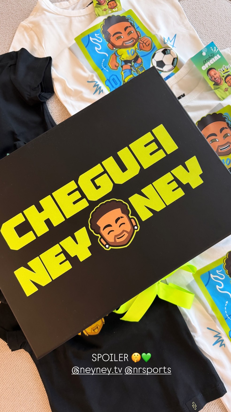 Lançamento de retorno de Ney Ney, personagem de Neymar — Foto: Reprodução/Instagram