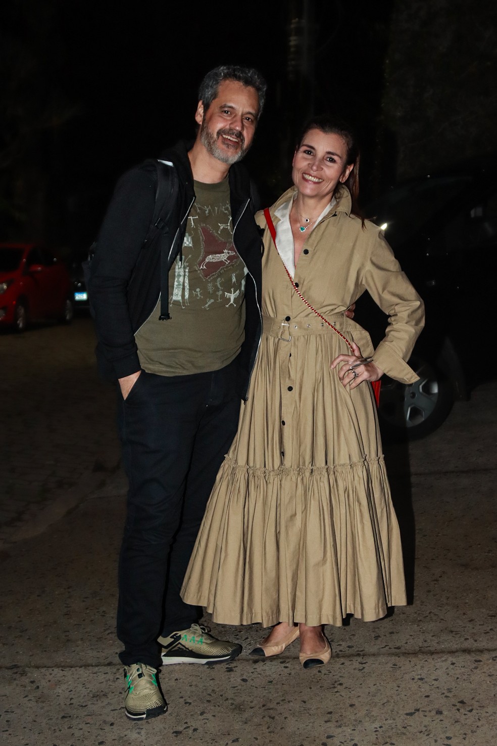 Bruno Garcia e a namorada, Dominique Magalhães — Foto: Victor Chapetta/AgNews