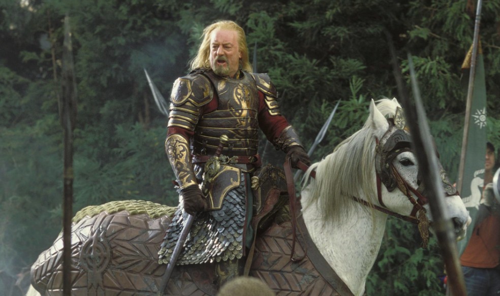Bernard Hill interpretou Rei Théoden na trilogia de 'O Senhor dos Anéis' — Foto: New Line Cinema
