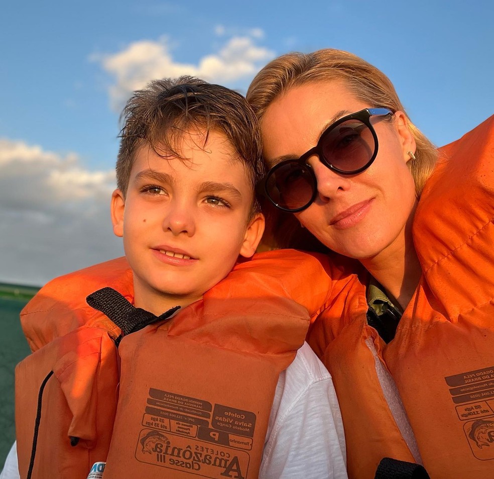 Ana Hickmann e filho — Foto: Reprodução / Instagram