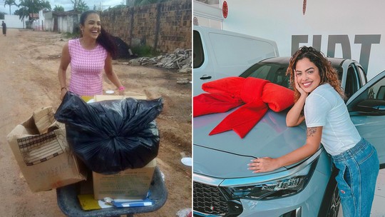 Ex-BBB Paula compra 1º carro e lembra passado humilde: 'Mãe está motorizada'