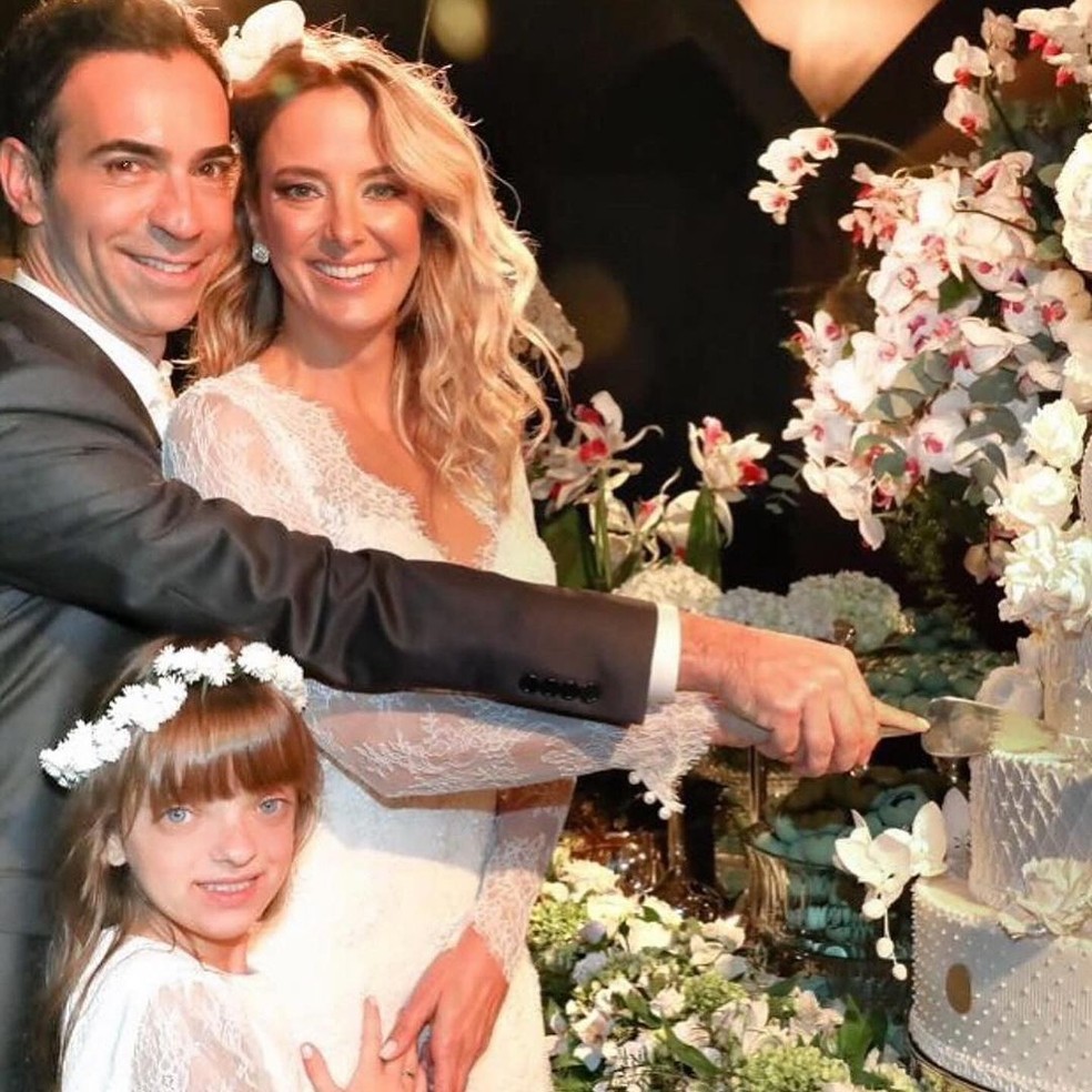 Casamento de Ticiane Pinheiro e Cesar Tralli, com Rafaella Justus — Foto: Reprodução/Instagram