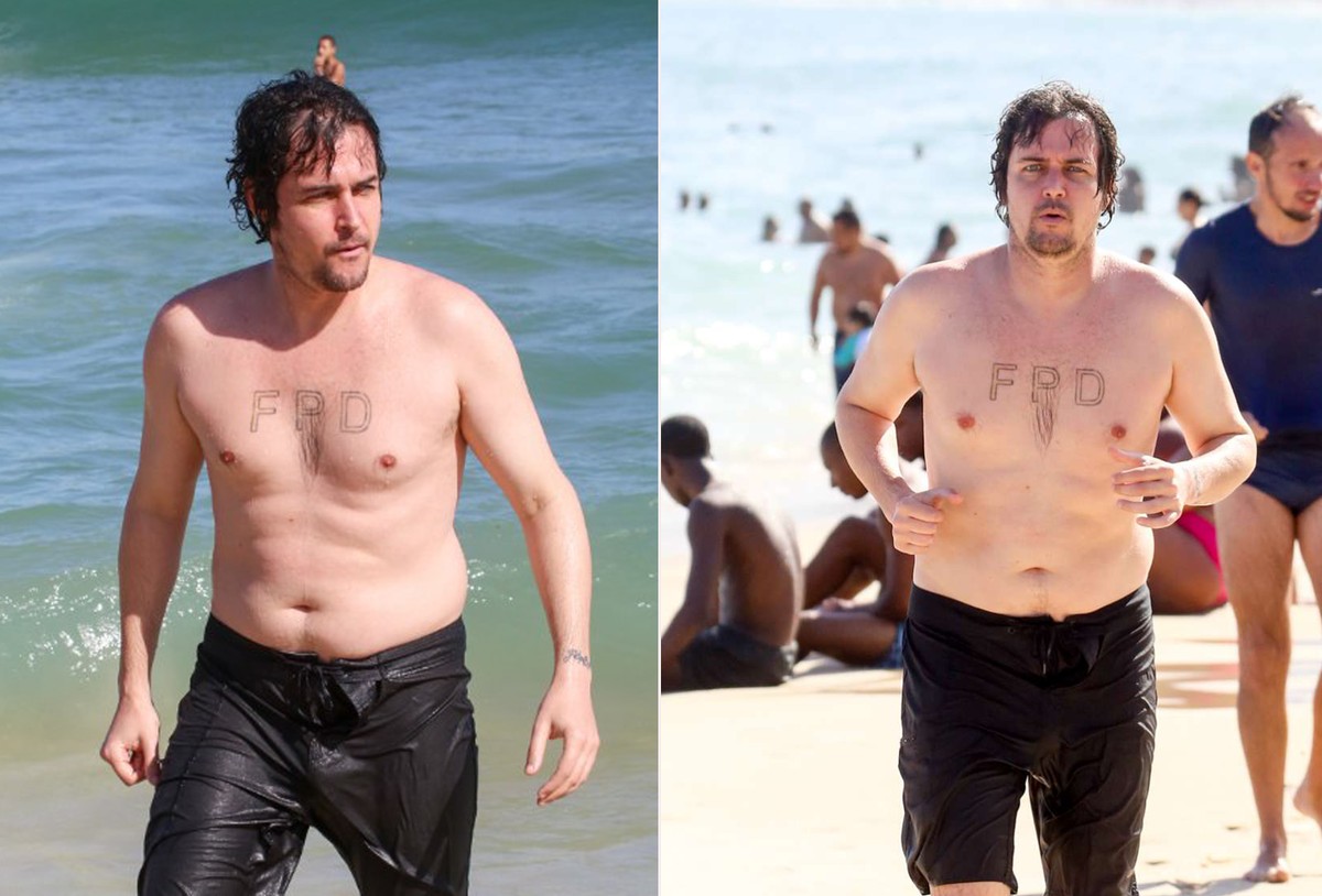 Ex-ídolo teen, Felype Dylon curte dia de praia no Rio e tatuagem no ...
