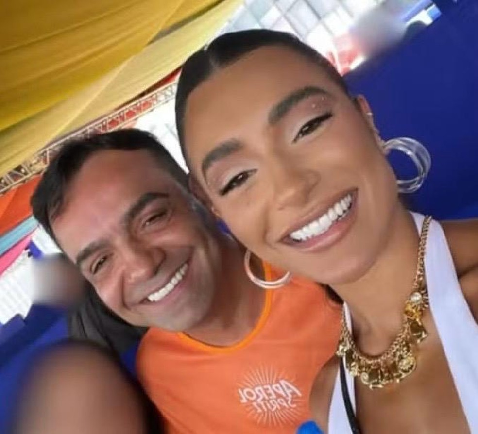 Duda Freire ao lado do pai � Foto: Reprodu��o