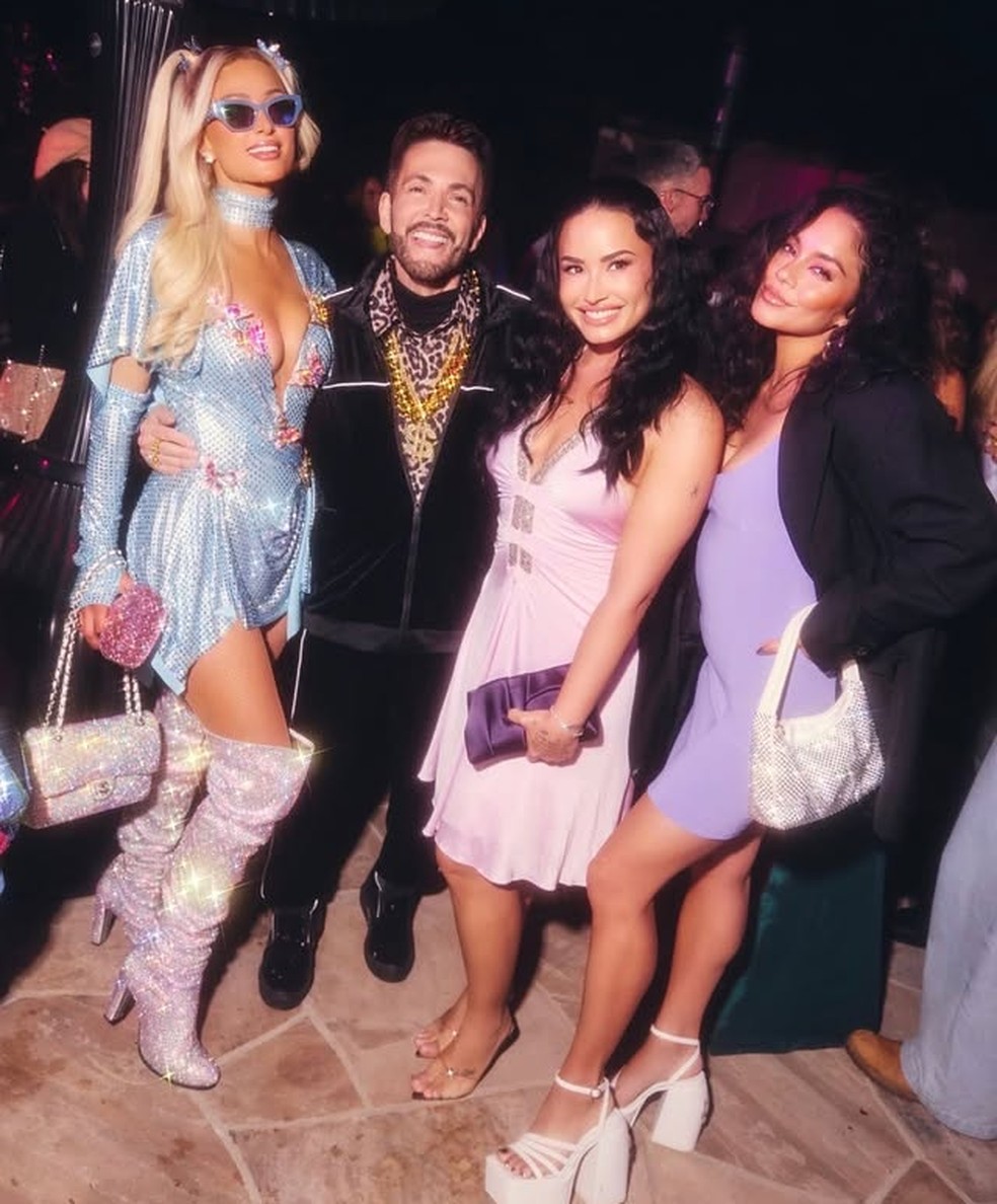 Demi Lovato e Vanessa Hudgens — Foto: Reprodução/Instagram