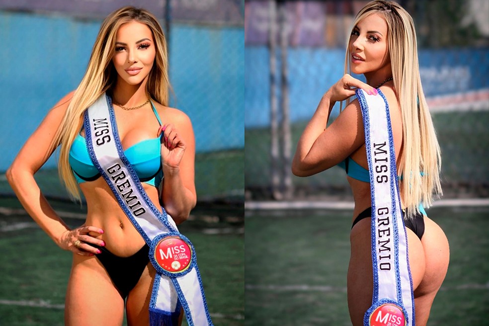 A Miss do Grêmio, Paty Blond — Foto: Divulgação