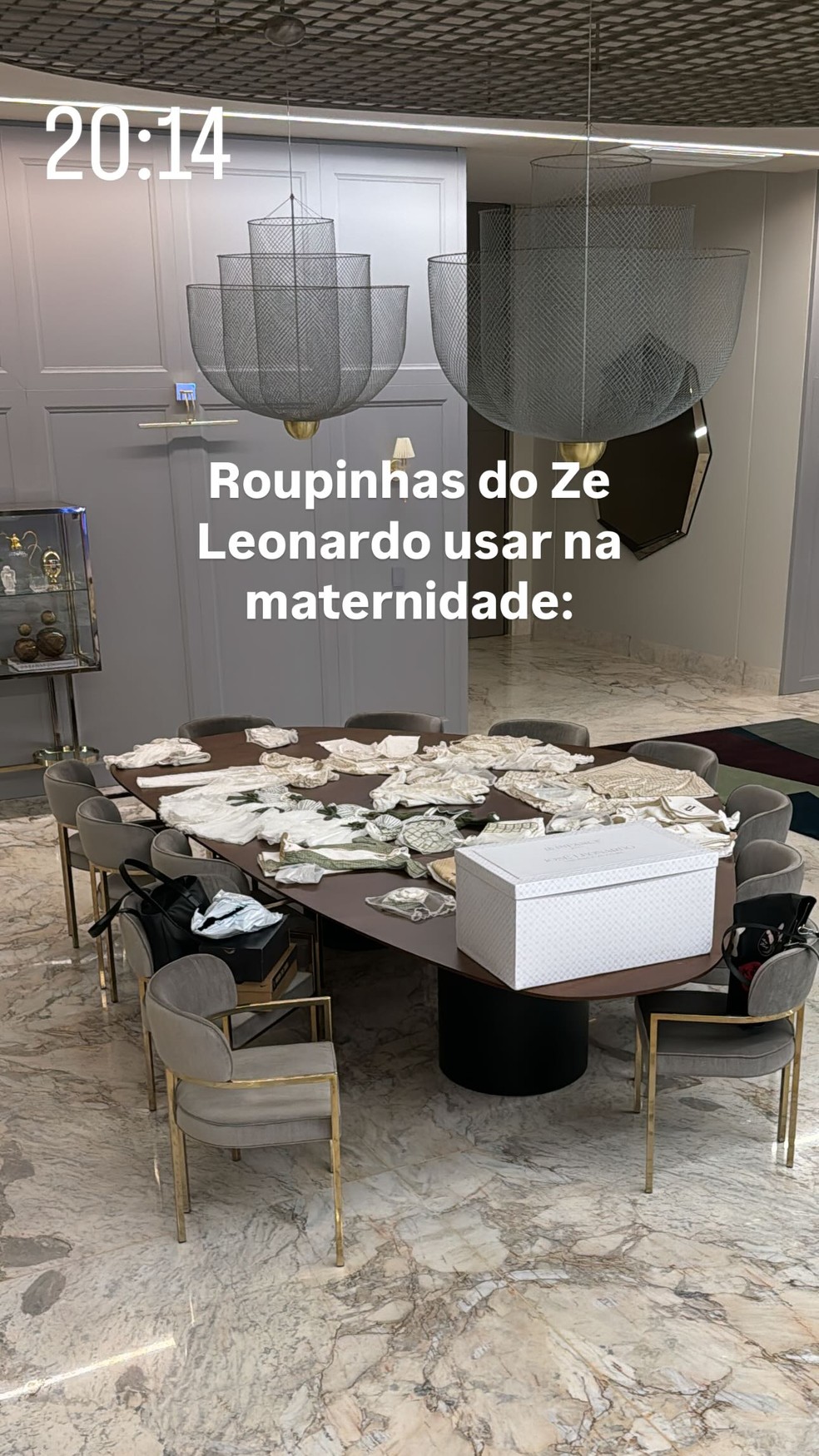 Virginia Fonseca arruma mala de maternidade &mdash; Foto: Reprodu&ccedil;&atilde;o/Instagram