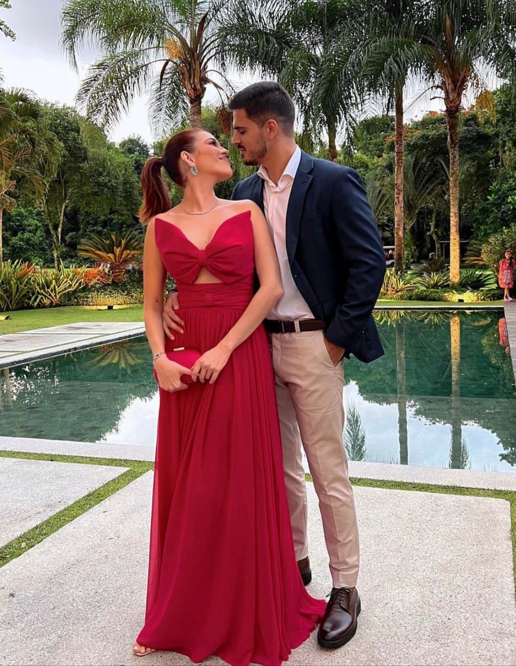 Ana Clara e o namorado, Bruno Tumolli — Foto: Reprodução/Instagram