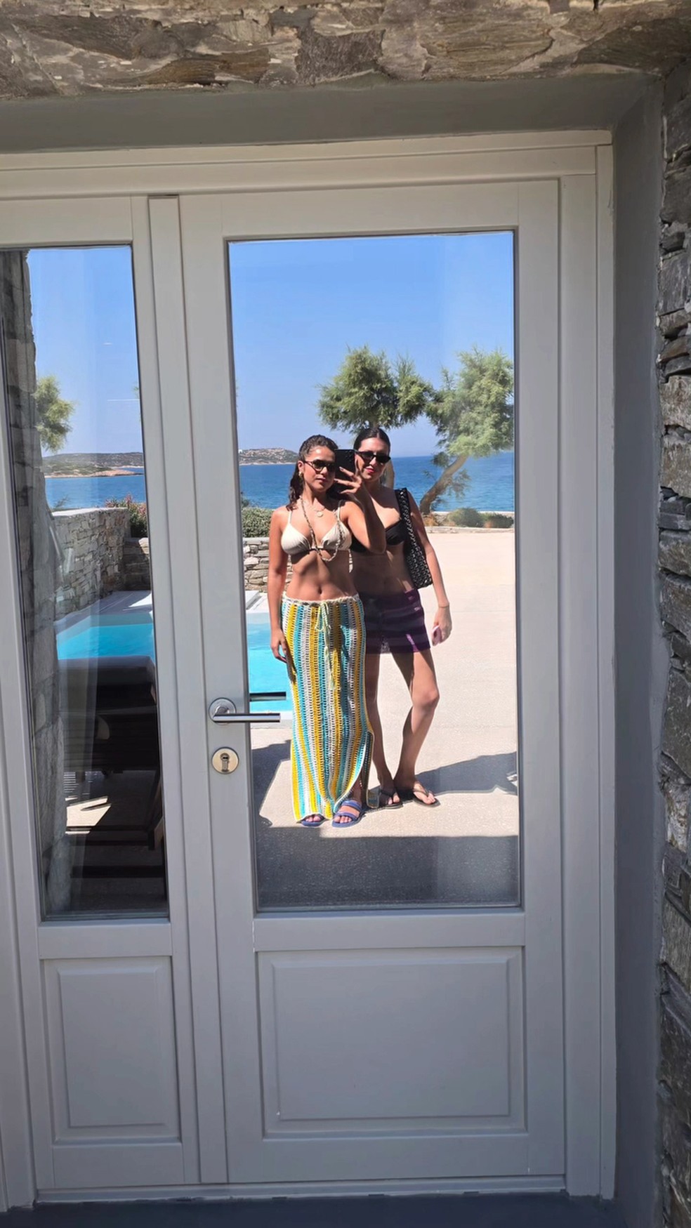 Maisa em viagem &agrave; Gr&eacute;cia &mdash; Foto: Reprodu&ccedil;&atilde;o/Instagram