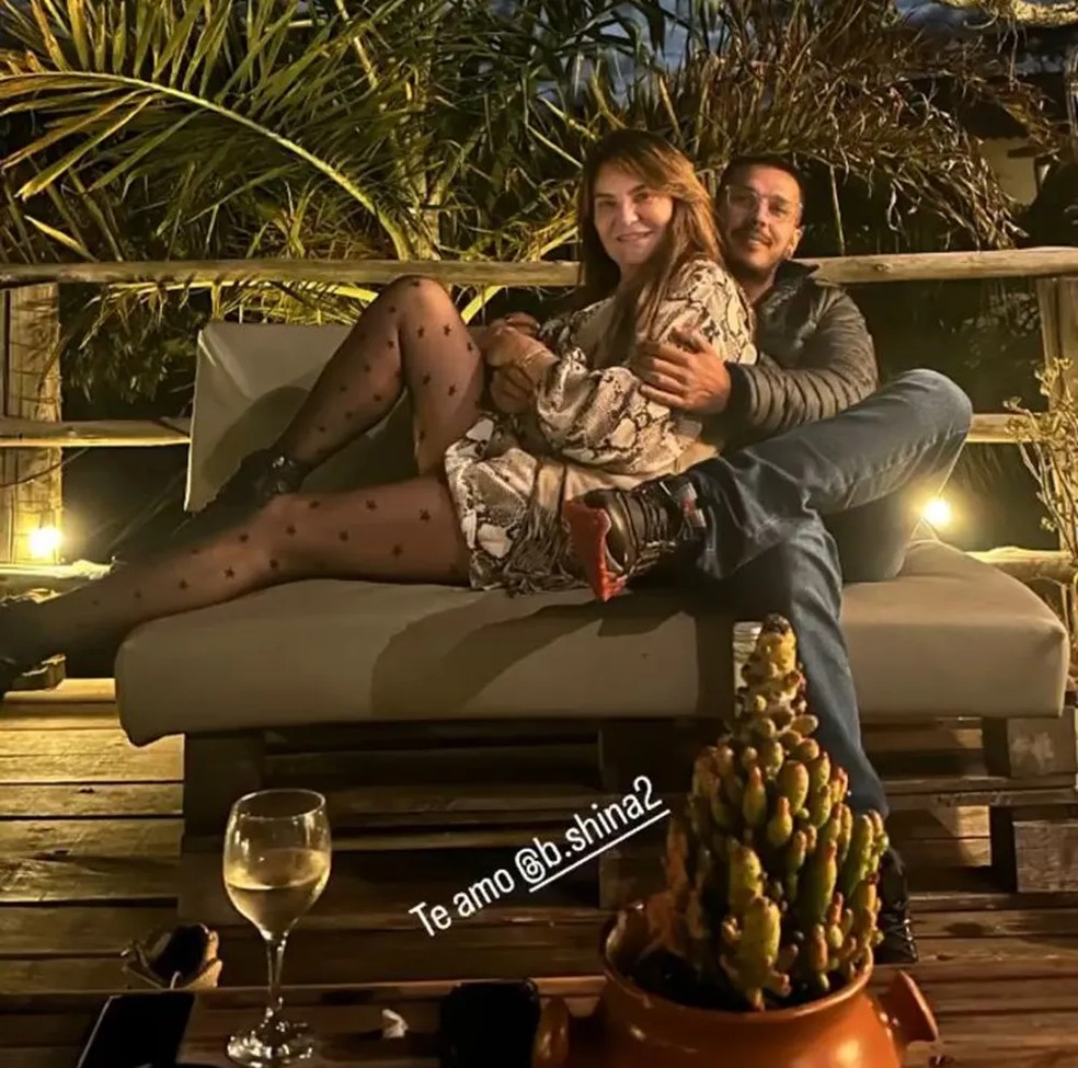 Rosalba Nable e Bruno Shina — Foto: Reprodução / Instagram