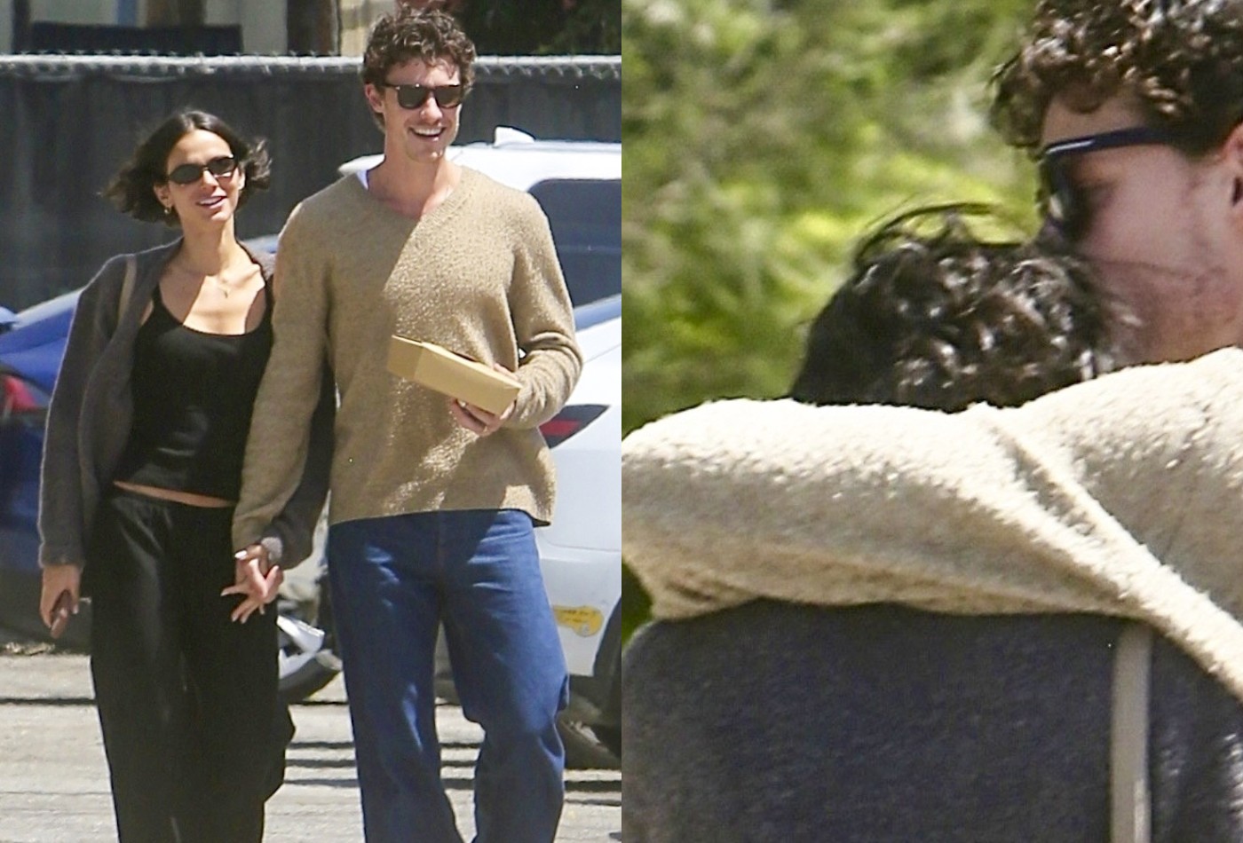 Shawn Mendes e Bruna Marquezine tomam café juntos na Califórnia — Foto: The Grosby Group