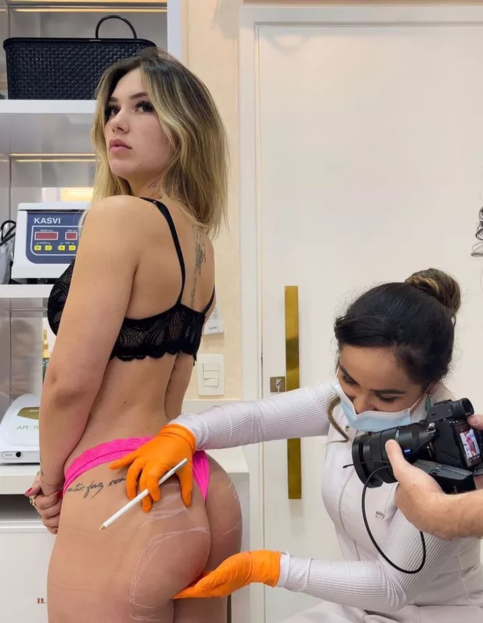 Larissa Manoela faz procedimento estético para deixar bumbum empinado; vídeo