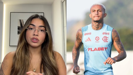 Mãe da filha de Wesley, ex-Flamengo, expõe fim de casamento após 5 meses: 'Traiu com várias' Mãe da filha de Wesley, ex-Flamengo, expõe fim de casamento após 5 meses: 'Traiu com várias'