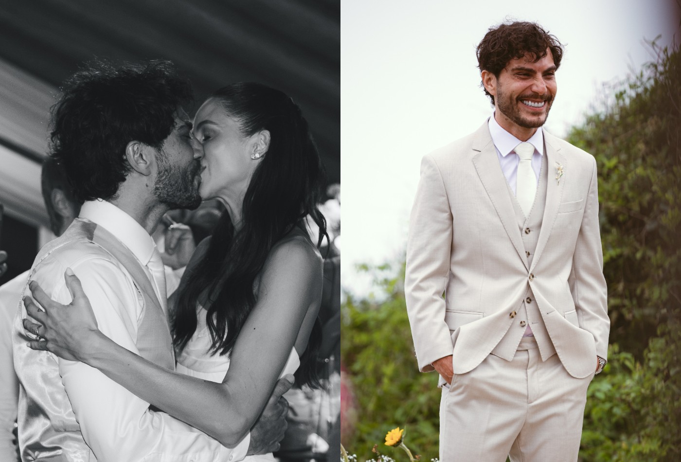 Bruninho, da dupla Bruninho & Davi, se casa com modelo na Praia do Rosa - Foto
