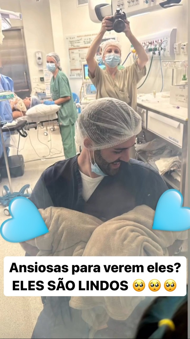Influenciadora Ianka Cristini dá à luz filhos gêmeos