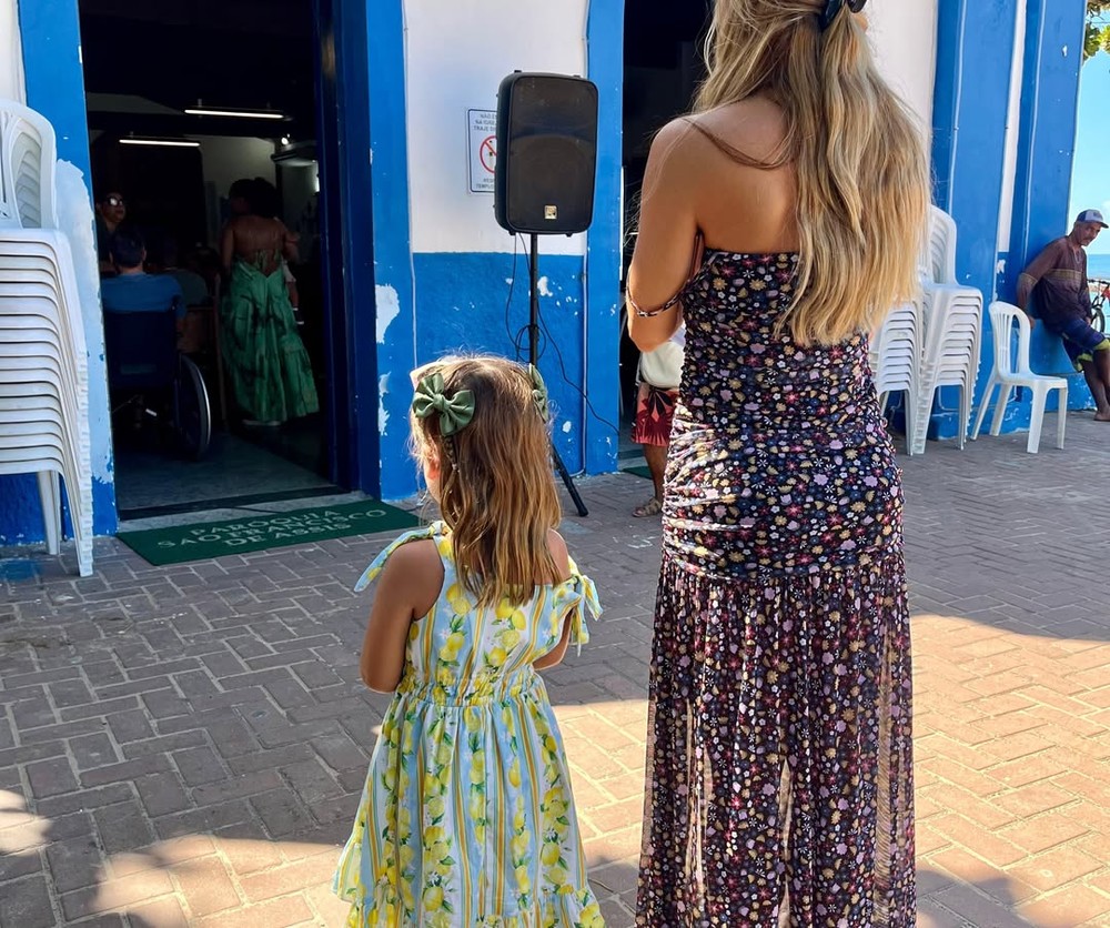 Poliana Rocha faz carta aberta a Maria Alice nos 5 anos da neta