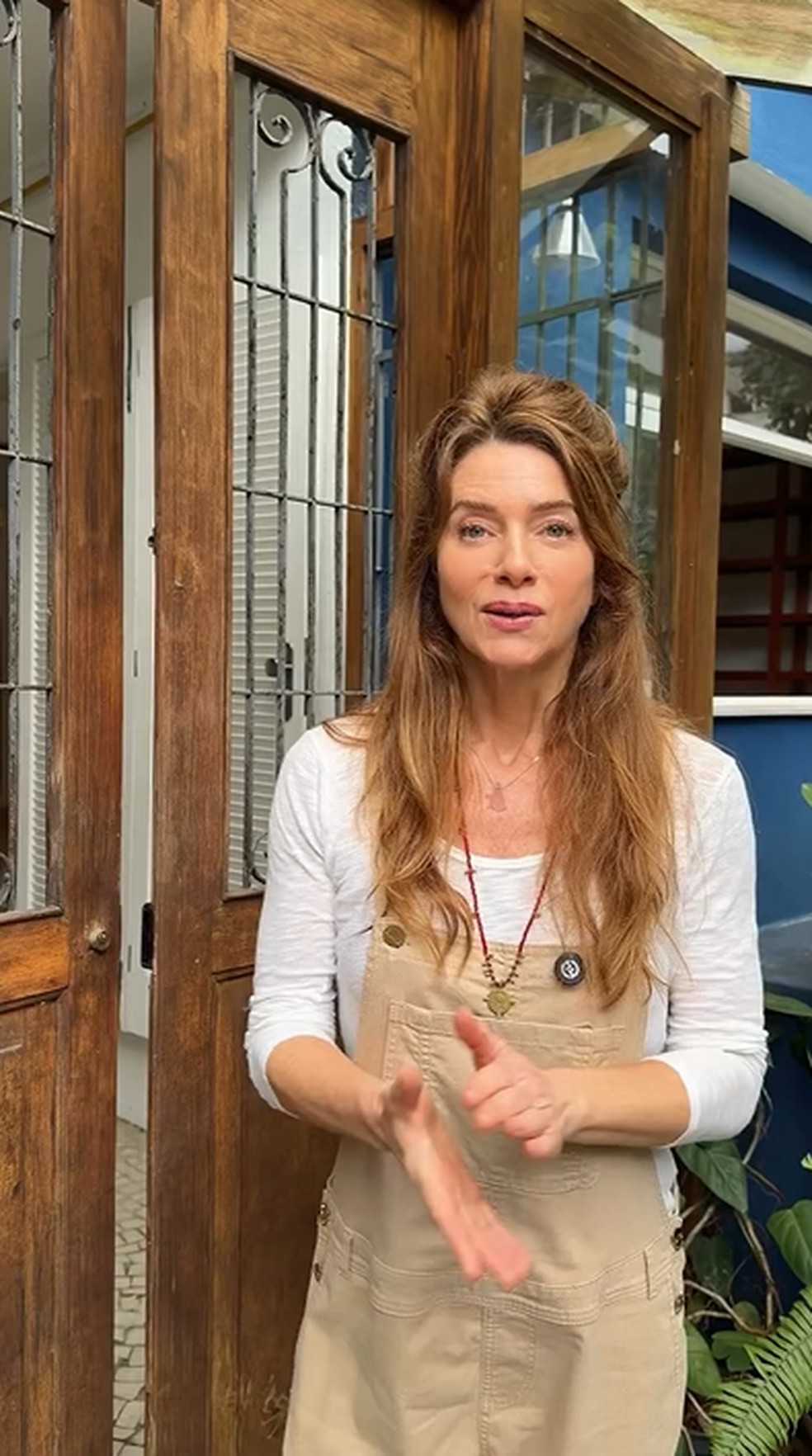 Letícia Spiller começou obras em nova casa — Foto: Reprodução/Instagram