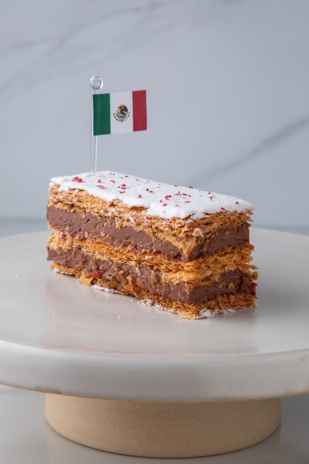Mxico: mil-folhas de chocolate com pimenta  Foto: Divulgao
