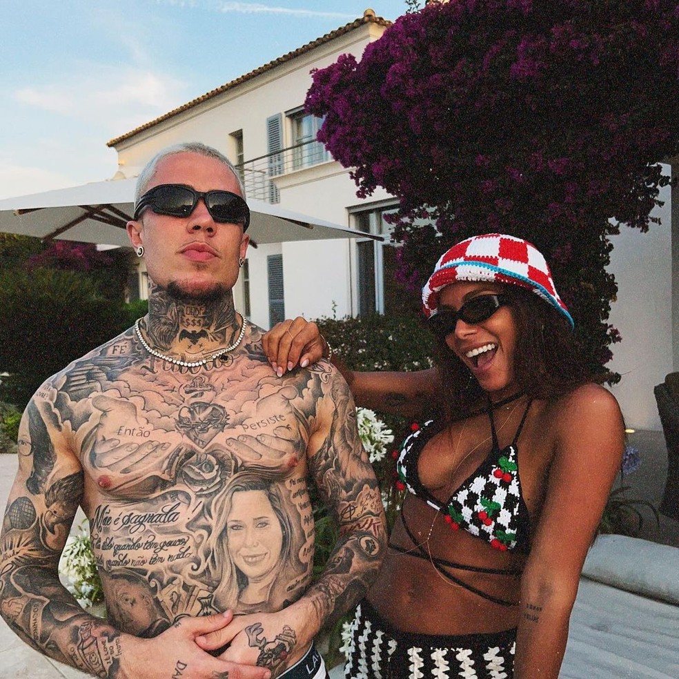 MC Daniel e Anitta — Foto: Reprodução/Instagram