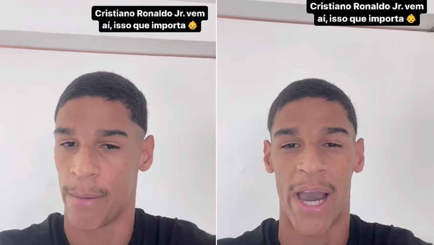 Luva de Pedreiro vai ser pai: 'Cristiano Ronaldo Jr. vem aí'