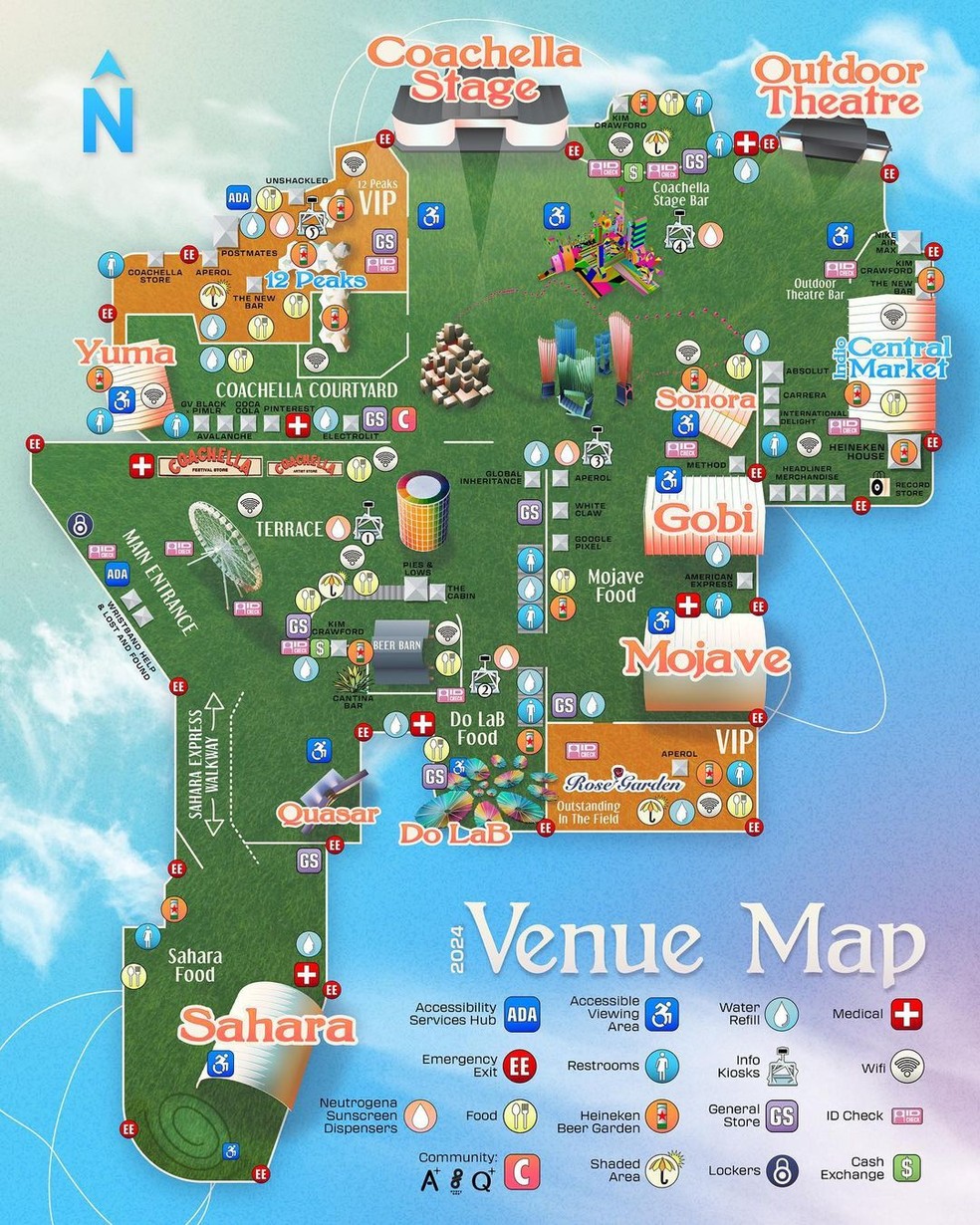 Coachella 2024 saiba onde assistir ao festival com Ludmilla e Doja Cat ao vivo e de graça