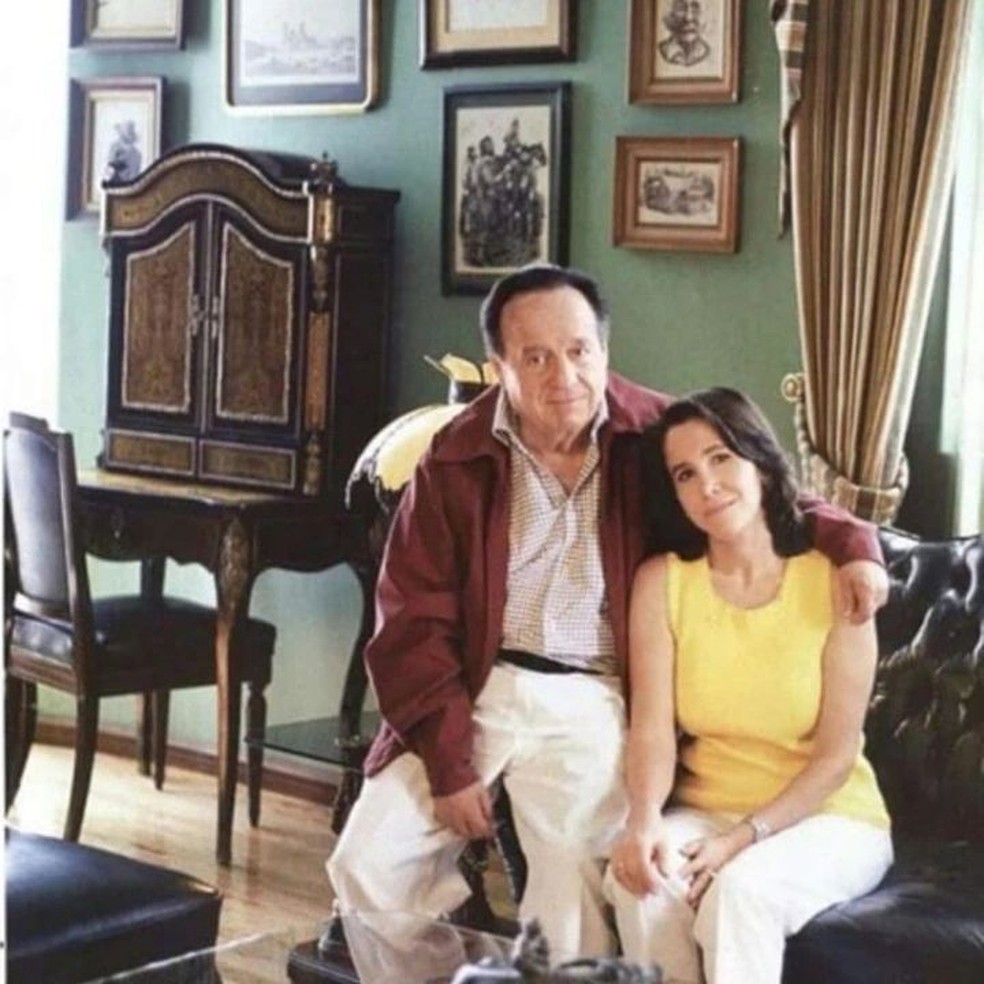 Florinda Meza e Roberto Bolaños — Foto: Reprodução / Instagram