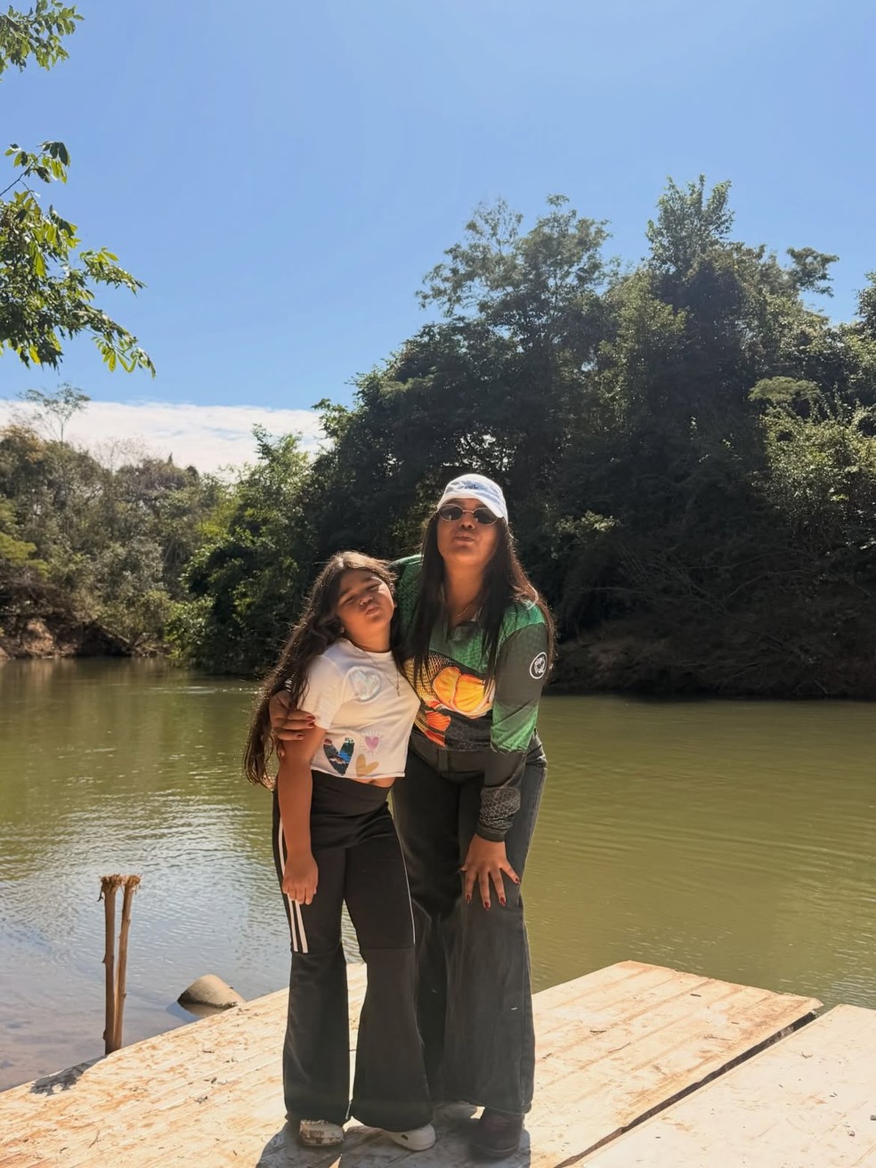 Lara e Chaiany — Foto: Reprodução/Instagram