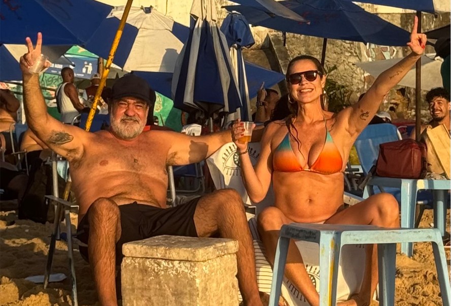 Luana Piovani posta dia de praia