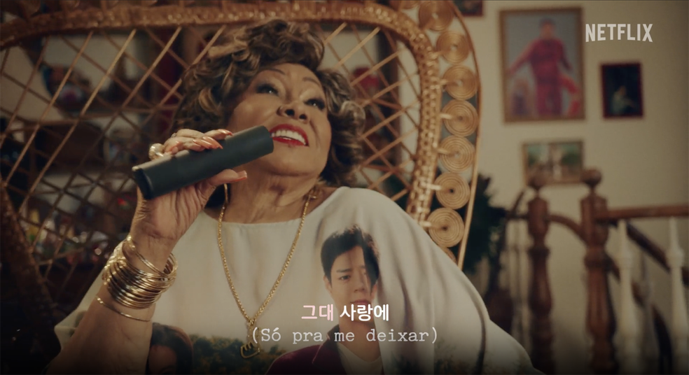 Alcione: samba em coreano — Foto: Divulgação/Netflix