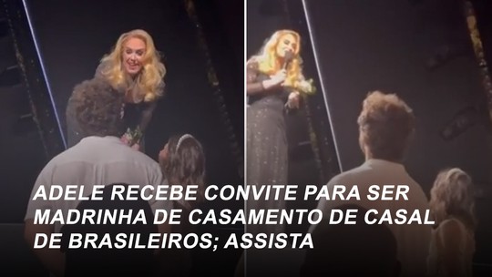 Noiva brasileira que 'ganhou' Adele como madrinha de casamento relembra momento: 'Loucura maravilhosa' 