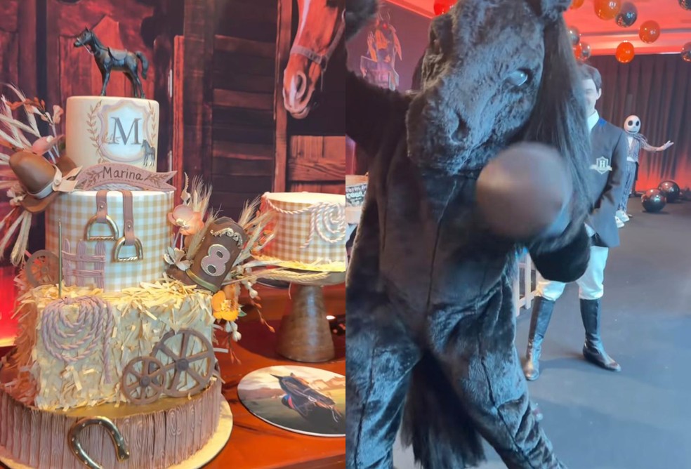 Tema escolhido por Marina, filha de Ivete: Free Rein — Foto: Reprodução/ Instagram