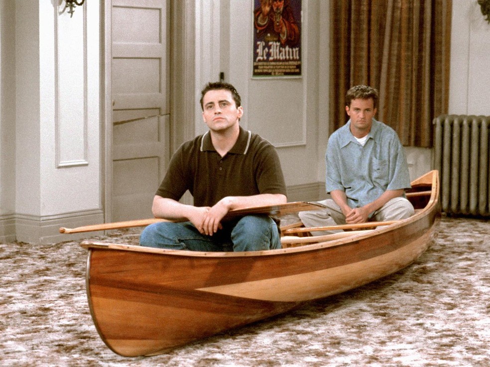 Matt LeBlanc e Matthew Perry — Foto: Divulgação