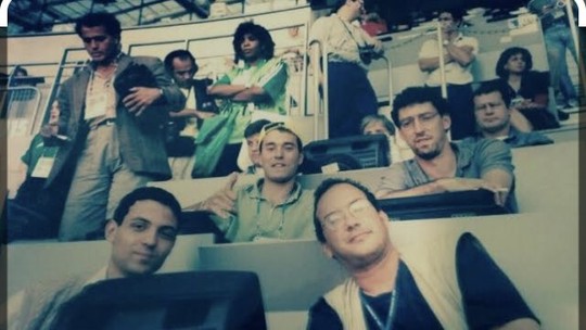 André Rizek resgata foto da final da Copa de 98, e diz que tristeza foi maior do que o 7x1