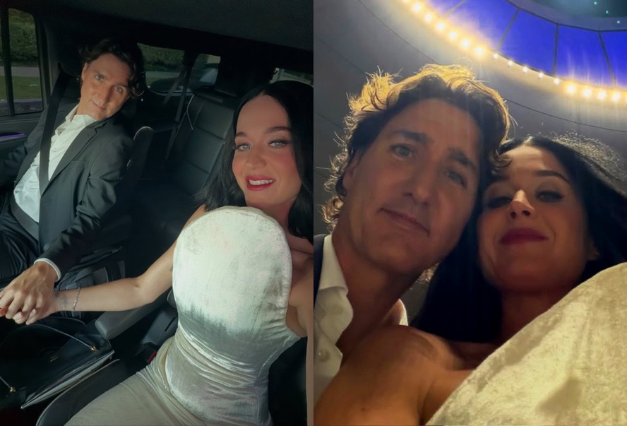 Katy Petty e Justin Trudeau