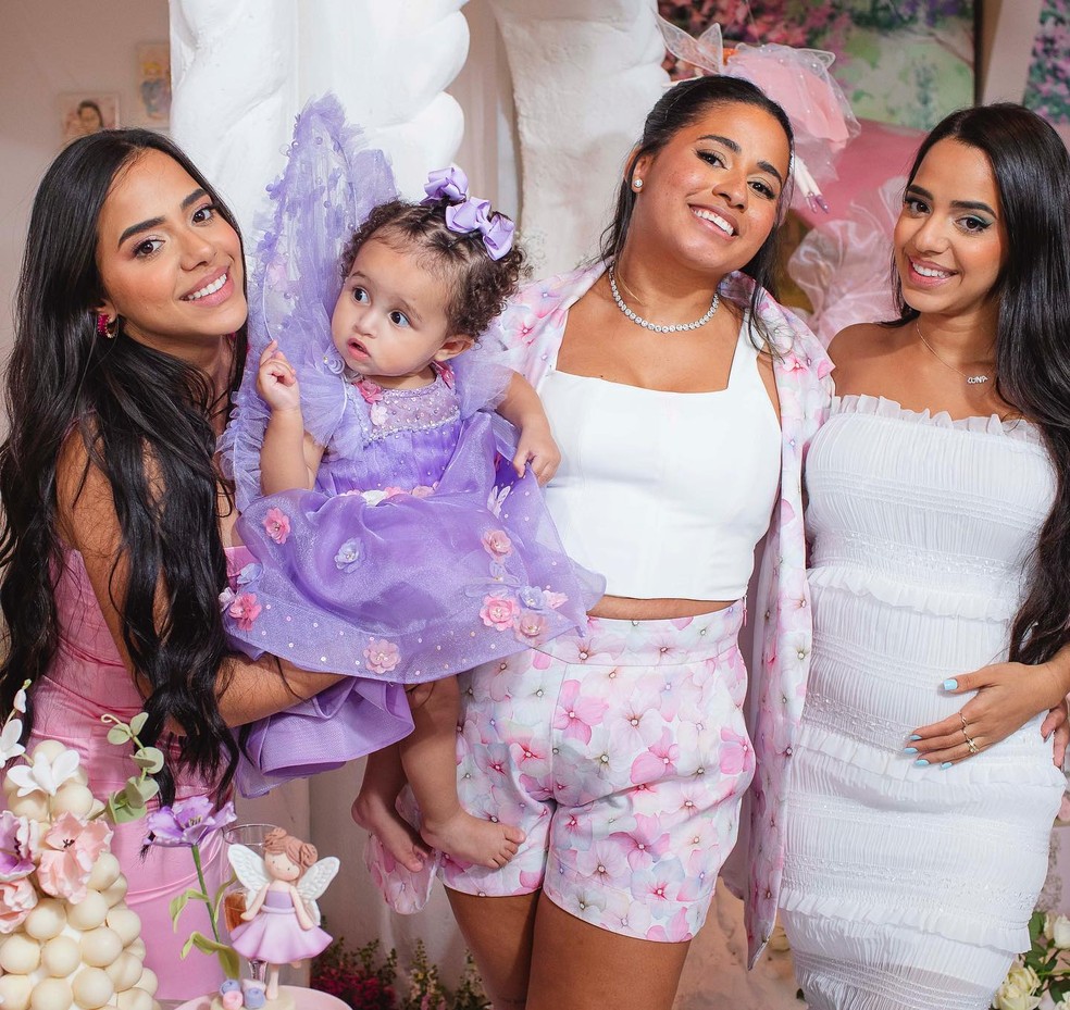 Mariely, Melanie, MC Loma e Mirella Santos — Foto: Reprodução/Instagram