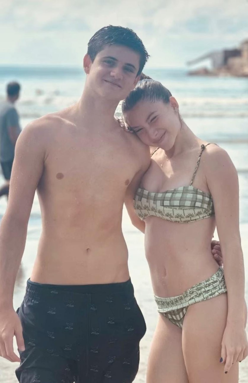 Lara e Luca — Foto: Reprodução/Instagram