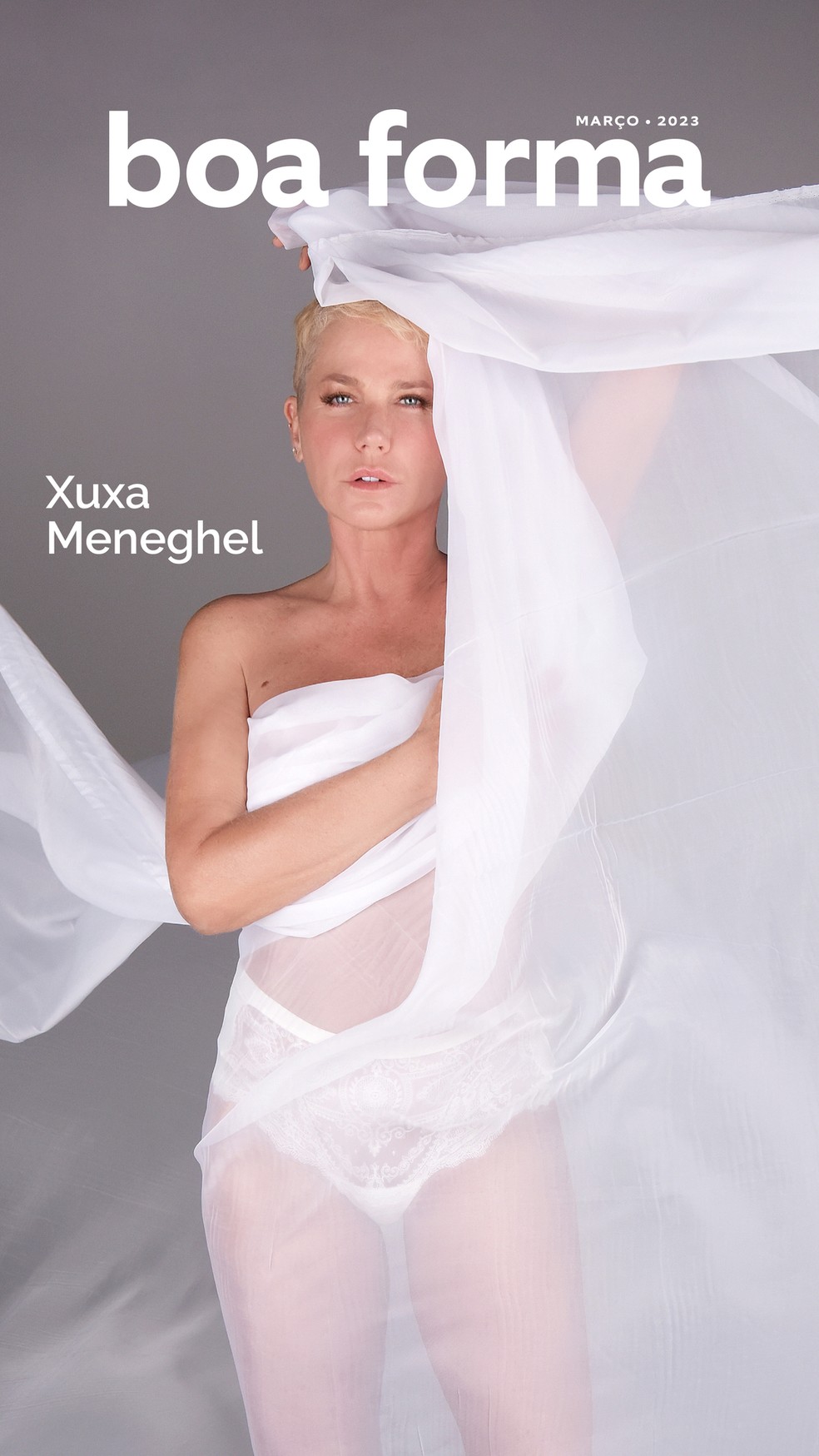 Xuxa na capa da revusta Boa Forma — Foto: Repródução/Instagram @bladmeneghel