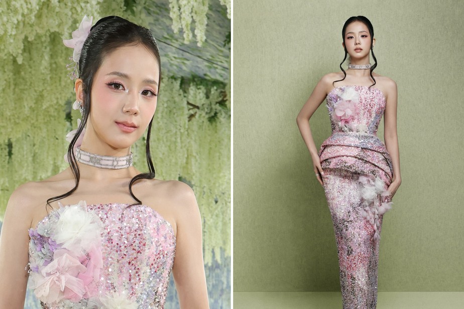 Jisoo, do BLACKPINK, estreia no Met Gala 2026 com vestido