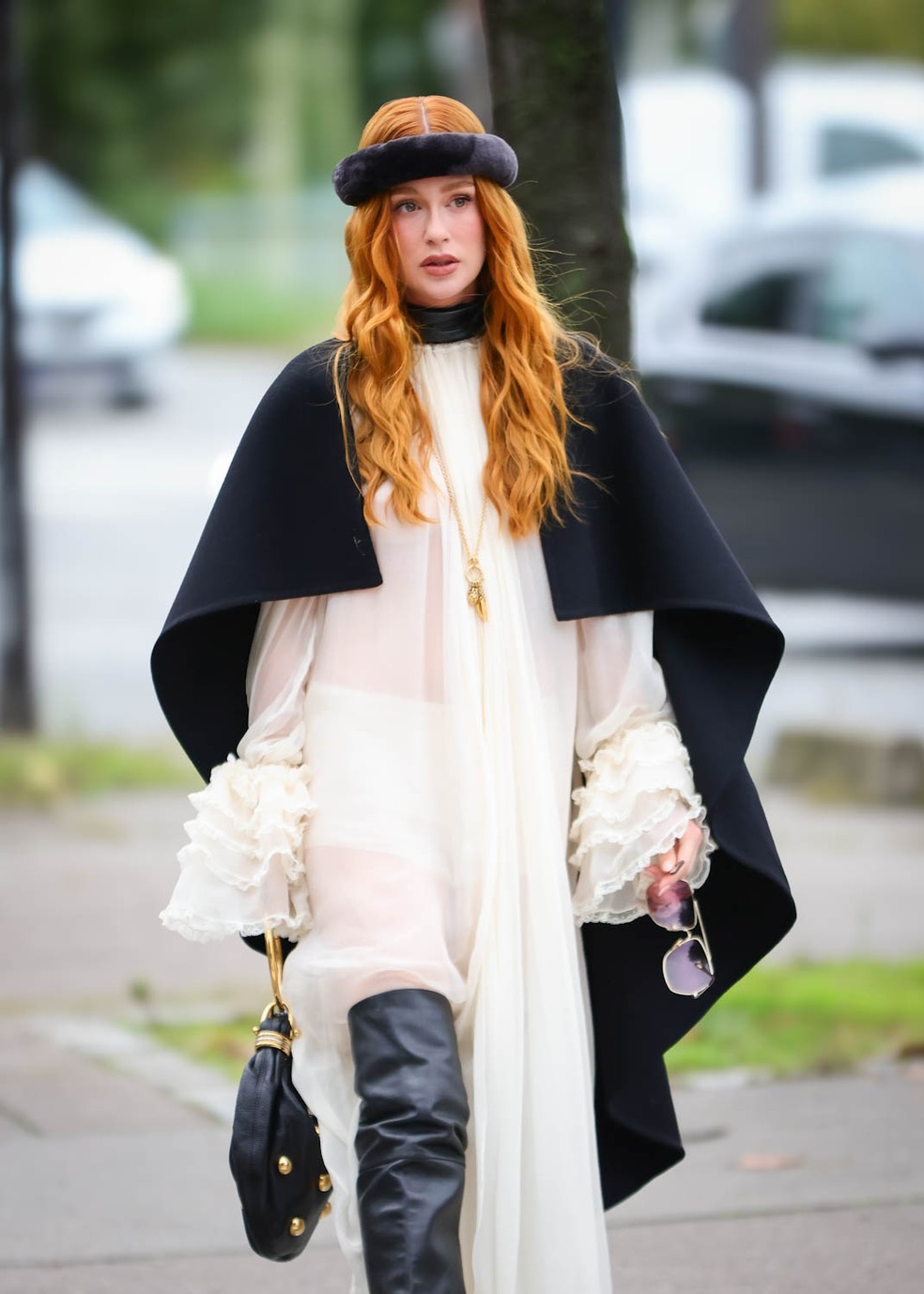 Marina Ruy Barbosa em Paris — Foto: Brazil News/Manuela Scarpa