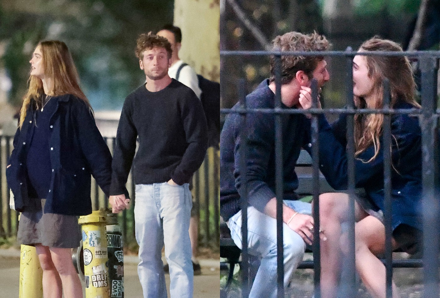 Astro de 'The Bear', Jeremy Allen White é visto em clima íntimo com modelo 10 anos mais nova