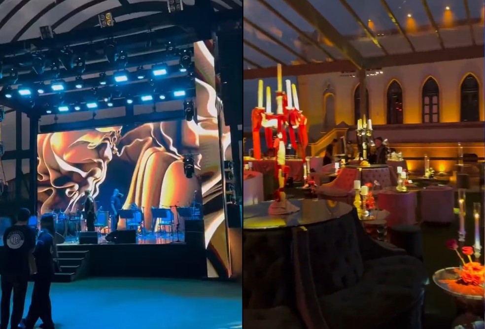 Decoração da festa de Bruna Marquezine já está pronta — Foto: Reprodução Instagram