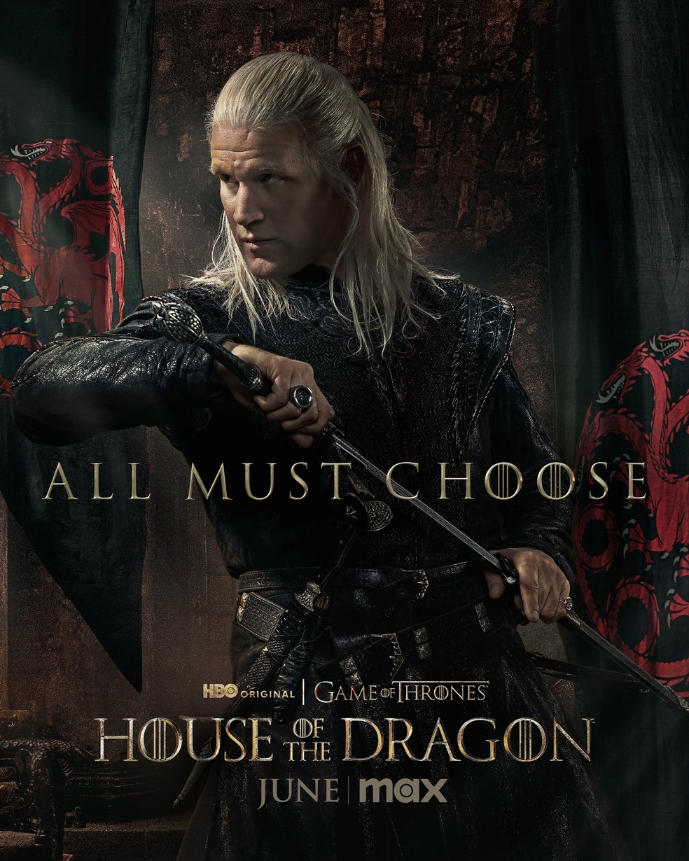 Matt Smith, o Daemon Targaryen de 'A Casa do Dragão' — Foto: Divulgação/Max