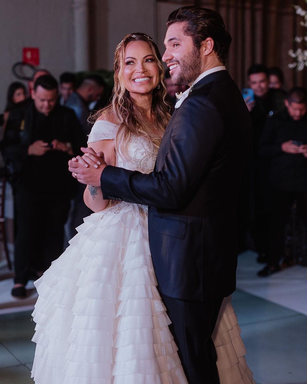 Casamento de Solange Almeida e Monilton Moura — Foto: Reprodução/Instagram